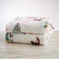 thumbnail image 2 of Great Bay Home Velvet Plush Fleece Holiday Printed Warm and Cozy Bed Blanket  (Twin, Holiday Cats), 2 of 6