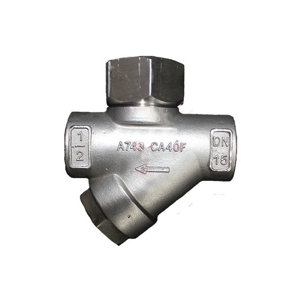 Thermodynamic Stainless Steel Steam Valve DN15 DN20 DN25 Type Y Female Thread Disc Type Steam Trap CS19W