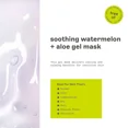 thumbnail image 3 of Freeman Soothing Watermelon & Aloe Gel Facial Mask, Hydrates, Nourishes, & Soothes Irritated Skin, Cooling, Calming Gel Face Mask, For Sensitive & Break-Out Prone Skin, 0.5 Oz. Pack of 6, 3 of 4