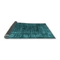 thumbnail image 2 of Ahgly Company Indoor Rectangle Abstract Light Blue Contemporary Area Rugs, 4' x 6', 2 of 4