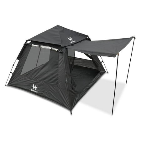 Camping Tent with Setup Waterproof Tent 1-2 Person Easy Quick Setup Dome Family Tents for Camping