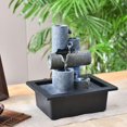 thumbnail image 4 of Fontaine d'Eau de Table Feng Shui Cascade Paysage Décorations de Table A, 4 of 5
