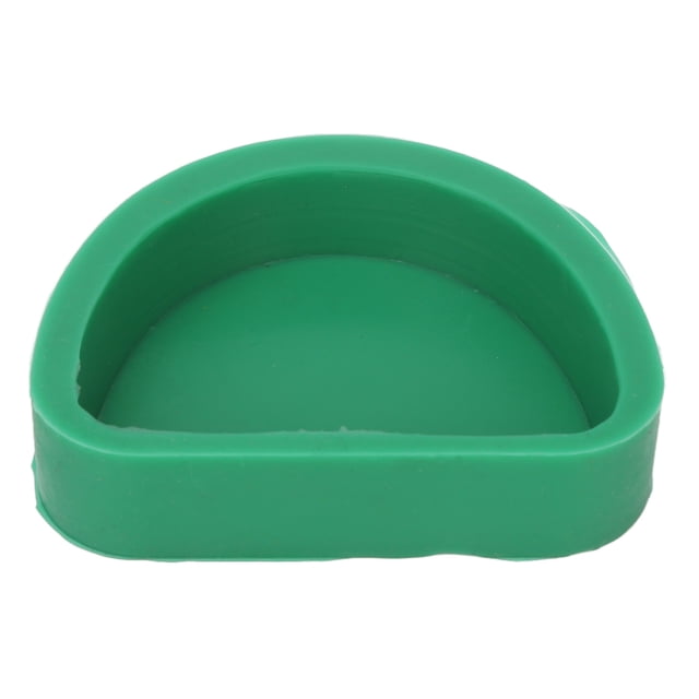 Modelo de laboratorio dental Base tipo ranurado moldes de yeso dental de silicona para clínica dental verde