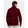 thumbnail image 3 of Reebok Men's and Big Men's Game Day Quarter Zip Fleece Pullover, Sizes XS-5XL, 3 of 6