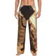 thumbnail image 1 of Balery Egyptian Cat Pharaoh Magic Pantalones de pijama para hombre, pijama ultraligero, pantalón de descanso-Small, 1 of 6