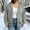 Gray plus size shacket a1, variant on Bzdzmqm Womens Fall Oversized Hooded Zip Up Shacket Soft Warm Fleece Lined Casual Long Sleeve Tops Fall Winter Cozy Outfits for Daily Work Travel, Khaki L