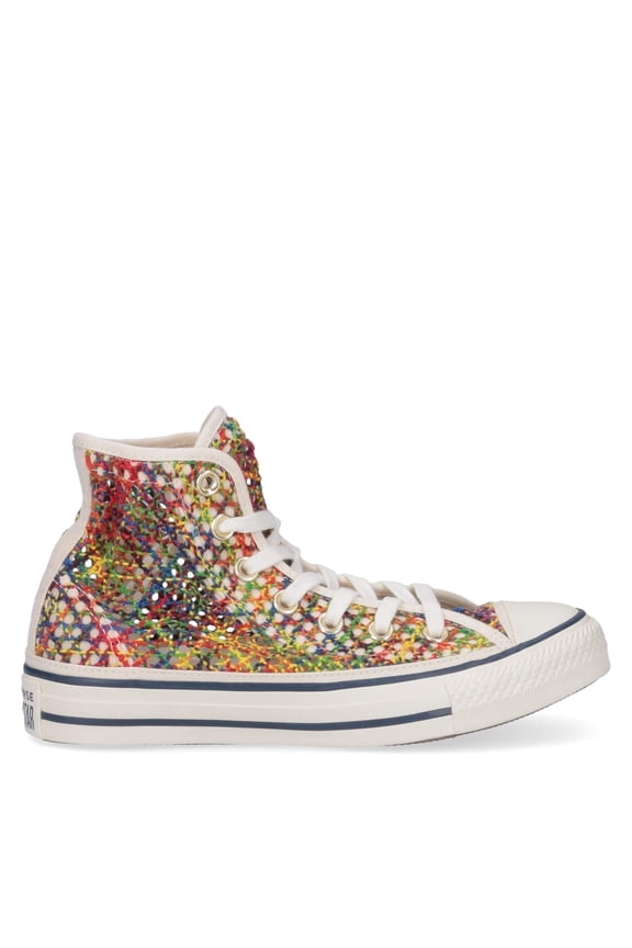Chuck Taylor All Star Ladies Multicolor Canvas Knit Sneakers 8