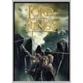 thumbnail image 2 of Men's The Lord of the Rings Fellowship of the Ring Four Hobbits Movie Poster  Graphic Tee Athletic Heather Small, 2 of 5