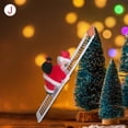 thumbnail image 4 of Decoraciones Navideñas Papá Noel Eléctrico ada Eléctrica Papá No Música Muñeco de Peluche para Colgar Adorno Árbol Decoración a Subir Yotijar Decoraciones De Papá Noel, 4 of 9