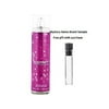 PARIS HILTON ELECTRIFY by Paris Hilton BODY MIST 8 OZ for WOMEN And a Mystery Name brand sample vile