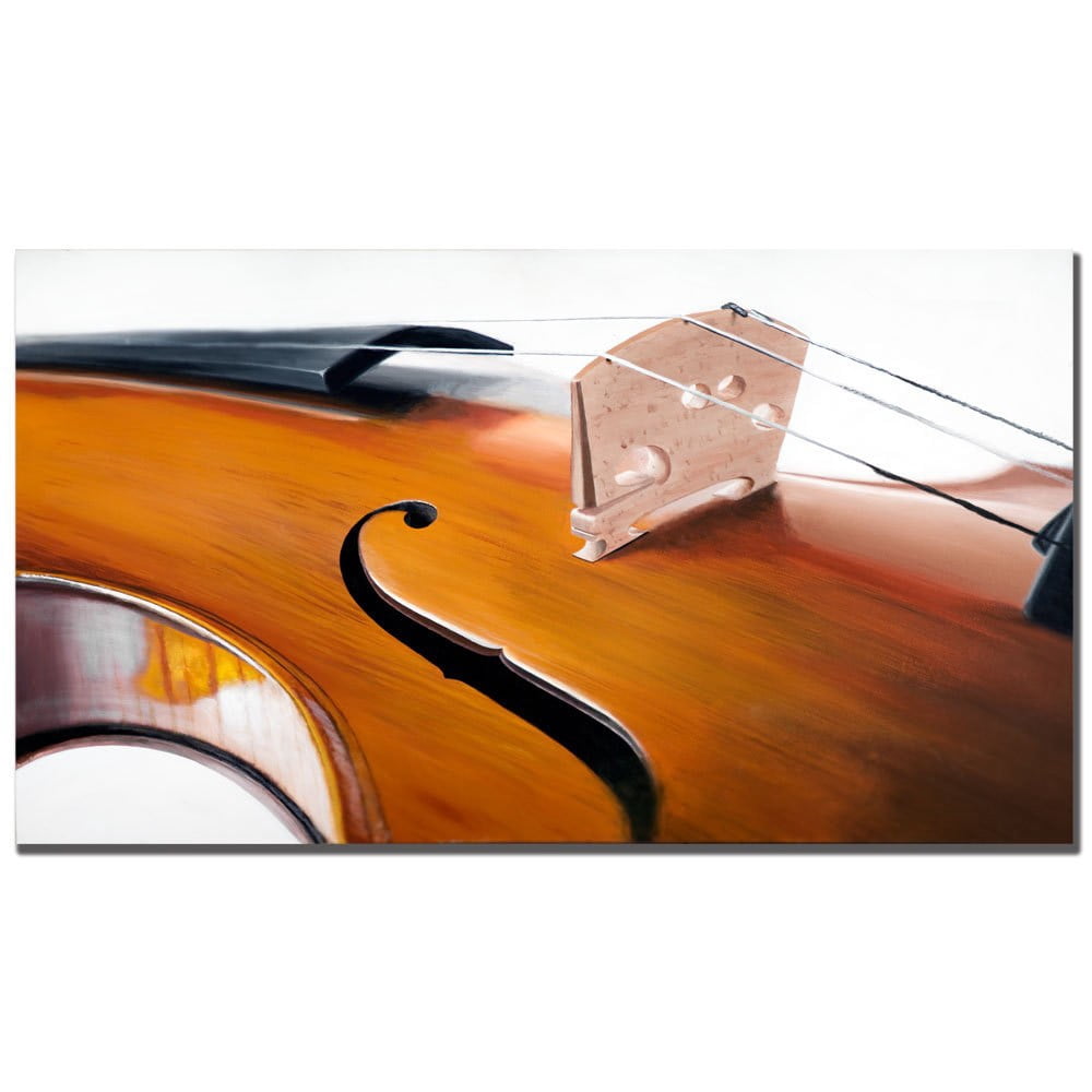 Trademark Art "Music Store II" Canvas Art by Roderick Stevens