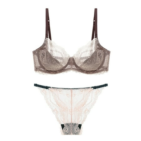 

Women Pajamas Comfortable Thin Lace Shorts With Side Breathable Bra Pajamas Set