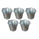 thumbnail image 5 of 5 piezas de pequeños botes multifuncionales portátiles para manualidades, mini frascos decorativos para dulces Plata, 5 of 8