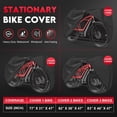 thumbnail image 4 of Funda para bicicleta Zettum, 196 x 79 x 120 cm, impermeable y resistente, 4 of 7