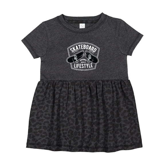 Inktastic Skateboard Lifestyle Girls Baby Dress