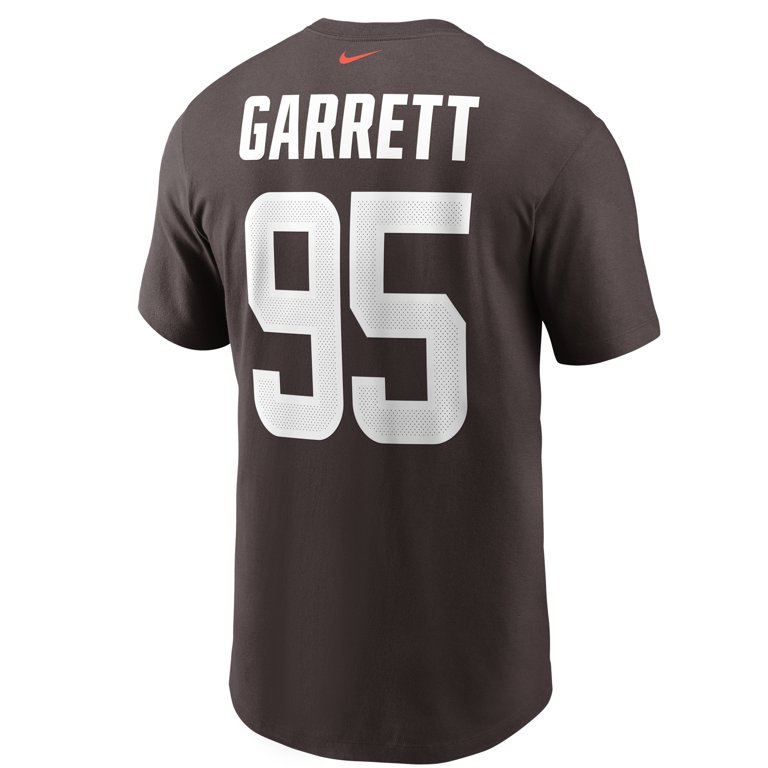 Myles Garrett Cleveland Browns Nike Team Player Name & Number T-Shirt -  Brown