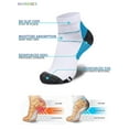 thumbnail image 3 of BadPiggies 5 Pairs Plantar Fasciitis Compression Socks for Men Women Sports Hiking Workout Fitness Exercises Sock Relieves Heel Pain Arch Ankle Foot Heel Spurs, L/XL, 3 of 7