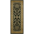 thumbnail image 2 of SAFAVIEH Lyndhurst Isadora Traditional Bordered Area Rug, Black/Tan, 6' x 6' Square, 2 of 8