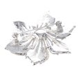thumbnail image 2 of Crystal Rhinestone Flower Brooch, 2 of 2