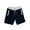 Navy Blue, variant on Ben Din Clothing Men's Athletic Printed Cotton Drawstring Closure Shorts