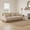 Beige, variant on Homy Casa 3-Seater Upholstered Sofa Couch, Pattern Accent Living Room Sofa for Apartment, Lounge, Bedroom