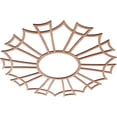 thumbnail image 2 of Ekena Millwork 24"OD x 8 1/2"ID x 3/8"T Augustus Wood Fretwork Pierced Ceiling Medallion, Cherry, 2 of 3