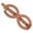 Orange, variant on WJY Hair Barrette, Yellow, 1 Count 1 Count
