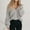 Gray, variant on Cropped Sweater Cardigans for Women Button Up V Neck Loose Chunky Knit Soft Fall Casual Solid Sweaters Outwear (XL, Pink)