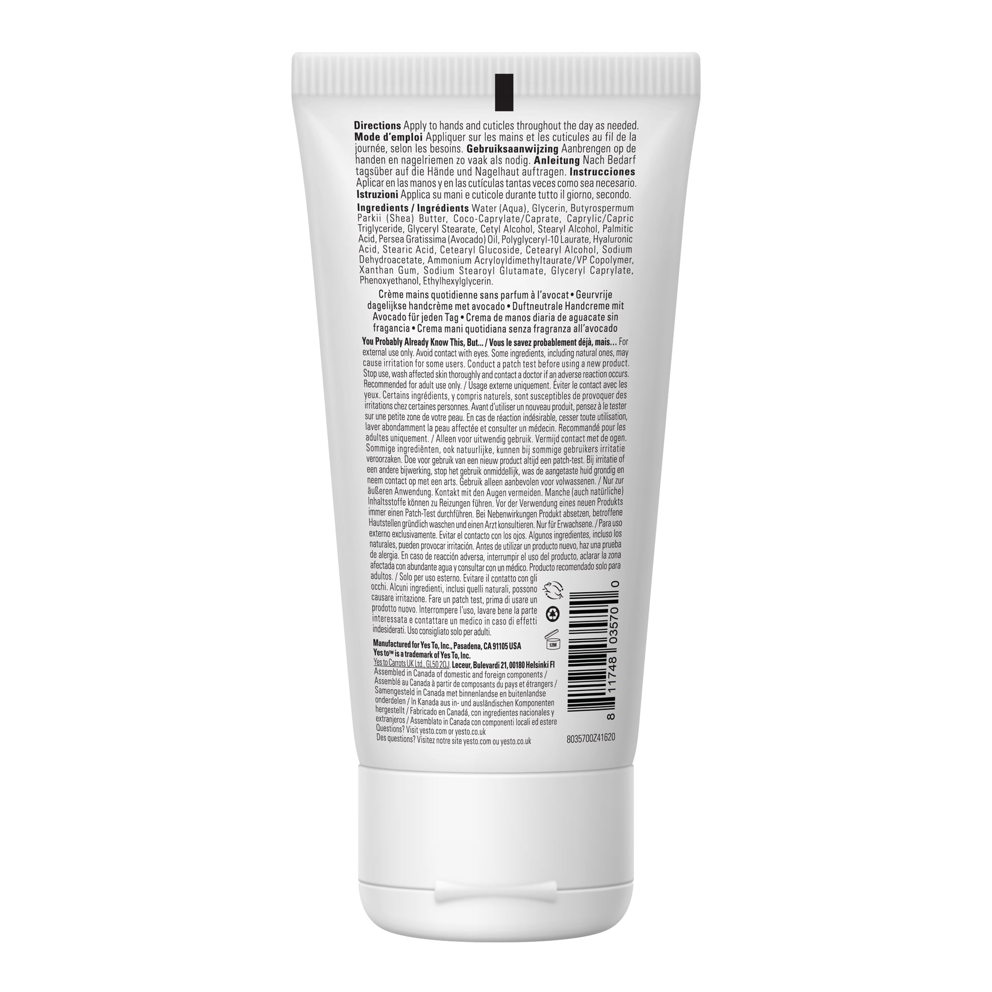 YT AVO HAND CREAM