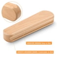 thumbnail image 2 of Herramienta de acolchado Tailor Clapper Tbest, madera de haya, 4 x 24 x 6 cm, 2 of 9