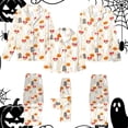 thumbnail image 3 of Leey-Word Family Matching Halloween Pajamas with Pockets for Photos and Party Perfect for Halloween Morning, A Great Holiday Gift Choice, Cozy for Relaxing at Home, 3 of 8