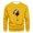 Yellow, variant on LIaqionyy Mens Christmas Crew Neck Sweatshirt Printed Long Sleeve Pullover Casual Loose Tops Fashion Sweatshirts