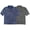 2pk-200, variant on California Men's Pique Fabric Boxy Fit Crop Polo Shirt HOM-1 (Medium, 00110-908)