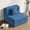 Navy Blue, variant on Erinnyees 5-in-1 Convertible Folding Sofa Bed - Sleeper Chair with Pillow, Fold Out Chair Bed Futon Couch, Foldable Floor Mattress, Single, Navy Blue