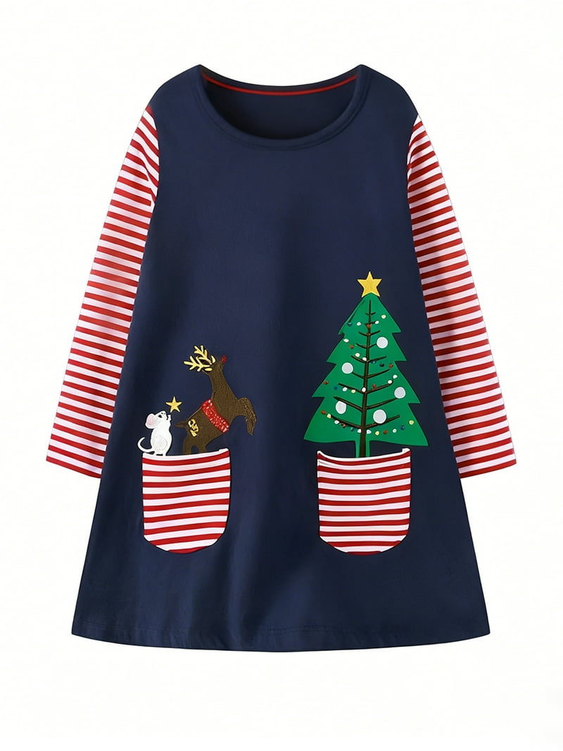 christmas jersey dresses Women Ugly Christmas Sweater Dress Printed Long Sleeve Knit Mini Dress Xmas Tunic Dress