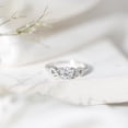thumbnail image 4 of Certified Lab Grown Diamond Solitaire Promise Ring for Her, EF-VS Quality - with Jewelry Box, 925 Sterling Silver, US 4.00, 4 of 8