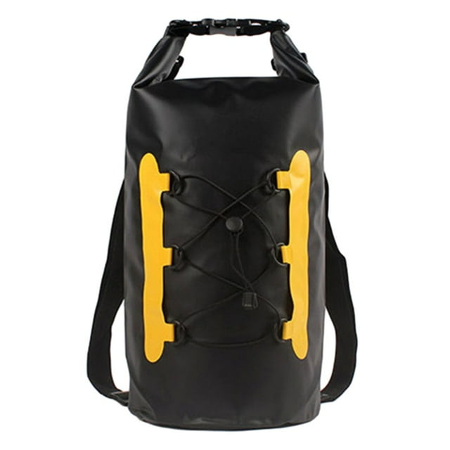 15L Waterproof Dry Bag Large Capacity Good Sealing Adjustable Quick Release Wear Resistant Floating Waterproof Dry Backpack Stora