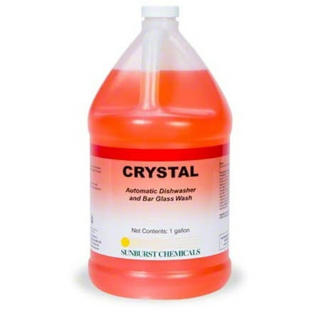 Sunburst Crystal Automatic Dishwasher & Bar Glass Wash 60034 - 4 (Best Dishwasher Detergent That Doesn T Leave Residue)