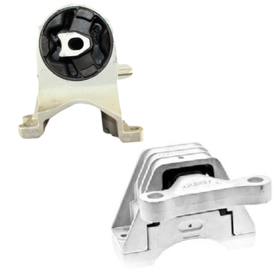 For 09-12 Chevrolet Malibu 2.4L 6SPD Engine Motor and Transmission Mount Set 2PCS 2009 2010 2011 2012 5398 5504