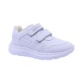 thumbnail image 1 of Tenis escolar Audaz para niño en sintético blanco Forty con doble tira de contacto, 1 of 5