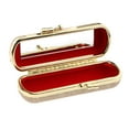 thumbnail image 1 of BELOVING Fashion Lipstick Case Storage Holder Portable PU Cosmetics Case Gold, 1 of 8