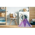 thumbnail image 2 of Ahgly Company Machine Washable Indoor Square Transitional Mauve Purple Area Rugs, 3' Square, 2 of 7
