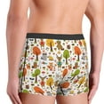 thumbnail image 3 of Goofa Animals Forest Printed Men's Boxer Briefs Underwear, Moisture-Wicking Underwear, Trunk,Soft and Breathable Cotton Underwear-XX-Large, 3 of 9