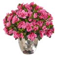 thumbnail image 1 of Nearly Natural 8797 Azalea Plante Artificielle dans une Jardinière en Argent, 1 of 1
