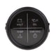 thumbnail image 4 of 52 mm /OIL/TEMP/Check Engine Indicador de alarma Indicador 800-00256 Negro Negro Sharpla Indicador de alarma de 4 LED, 4 of 8