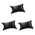 thumbnail image 3 of Inteprter 100 Mulberrry Silk Pillowcase King - Case Pillow Size - Black 19x29 Type1 NO1, 3 of 6