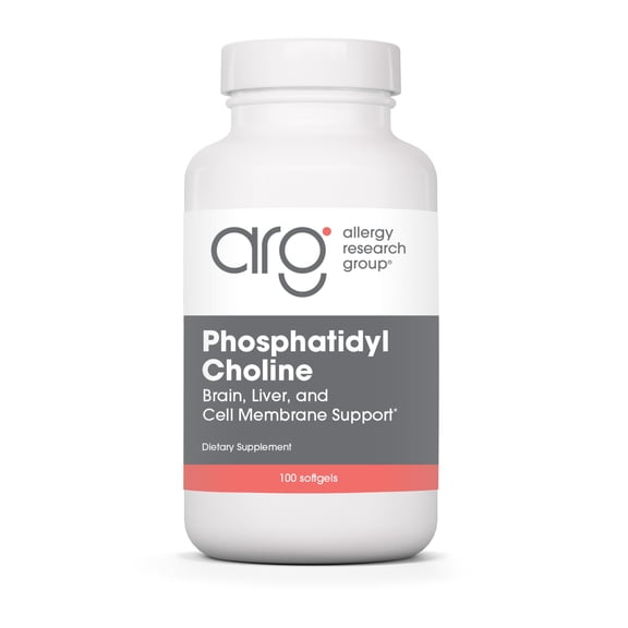 ARG Phosphatidyl Choline - 385 mg Phosphatidylcholine Lecithin - Brain, Liver & Cell Membrane Support - Softgel Capsules - Soy-Based Supplement - 100 Servings - 100 Count
