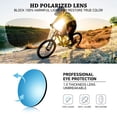 thumbnail image 2 of Gafas de sol deportivas WEAROYO polarizadas con protección 100% UV, 2 of 7