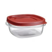 RubbermaidÂ® EasyFindLidsâ„¢ Food Storage Container, 1.25 Cup, Racer Red