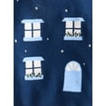 thumbnail image 2 of Wonder Nation Girls Home Crewneck Sweater, Sizes 4-18, 2 of 3